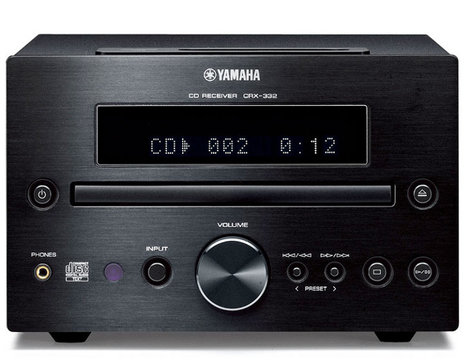 Yamaha CRX-332BL Micro Component Receiver/CD Player CRX-332BL