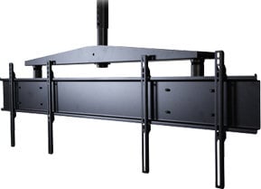 Peerless DST940 Dual Display Ceiling Mount System For 37"-46" Flatscreens, No Column