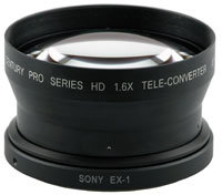 Century Optics 0HD-16TC-EX1 1.6X HD Tele-Convertor, for EX1/EX3 0HD-16TC-EX1