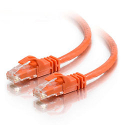 Cables To Go 27819 CAT6 Patch Cable, Snagless, 150', Orange