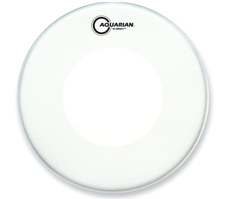 Aquarian HIP14-WH 14" Hi-Impact Snare Drum Batter Head In White