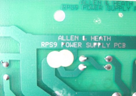 Allen & Heath 000-327JIT Allen & Heath Mixer PCB