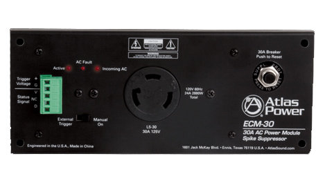 Atlas Sound ECM-30 AC Power Module Spike Supressor ECM-30