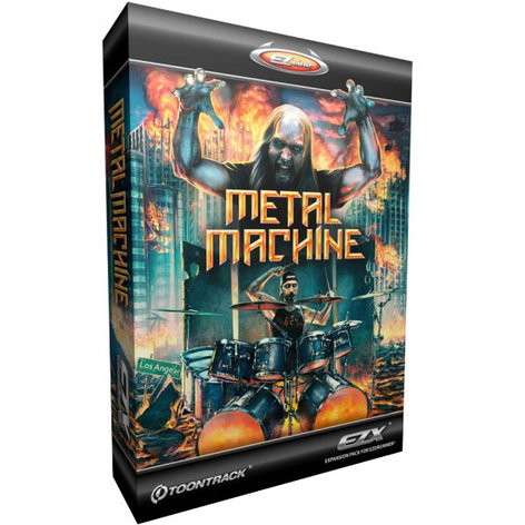 Toontrack Metal Machine EZX Metal Expansion for EZdrummer/Superior Drummer (Electronic Delivery) METAL-MACHINE