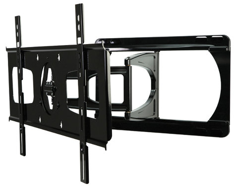 Peerless SUA751PU Black Universal Articulating Arm Wall Mount for 37"-55" Ultra Slim Flatscreens (2" D or Less) SUA751PU