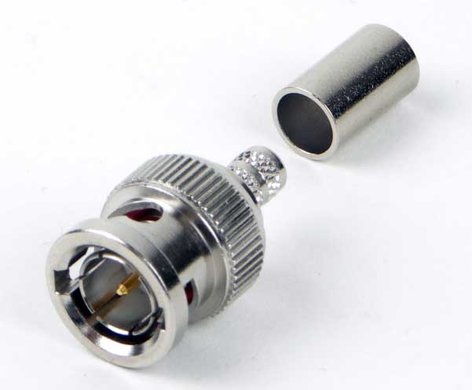 Switchcraft HP75BNC7X 75 Ohm BNC HD Cable Mount Connector