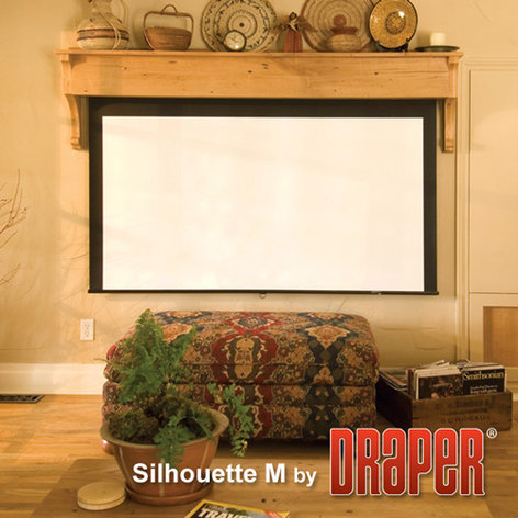 Draper Shade and Screen 202163 Projection Screen, Series M, 60" x 60", Matte White 202163