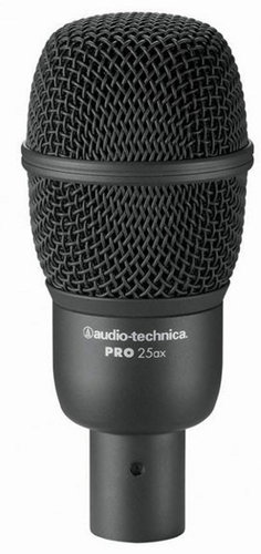 Audio-Technica PRO25AX Hypercardioid Dynamic Instrument Microphone PRO25AX