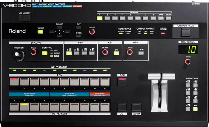 Roland Professional A/V V-800HD Multi-Format Live Video Switcher