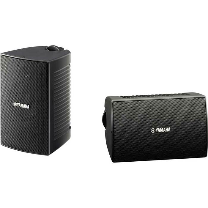Yamaha NS-AW194BL All Weather Speakers, Black, Sold in Pairs NS-AW194BL