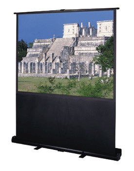 Da-Lite 33349 73" Diagonal Insta-Theater Deluxe Matte White Screen 33349