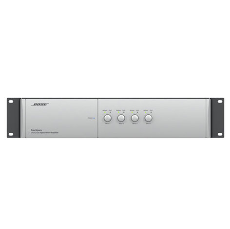 Bose Professional FreeSpace DXA 2120 Digital Mixer/Amplifier 6-Channel Digital Mixer And Amplifier