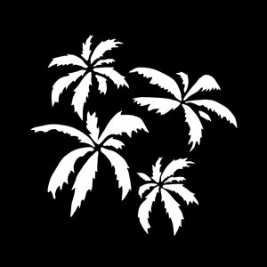 Apollo Design Technology MS-3582 Steel Gobo, Palm Trees