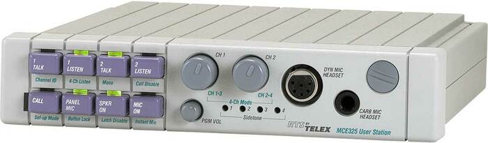 RTS MCE-325 A5F -Programmable Master Station with A5F Headphone Connector MCE325/A5F