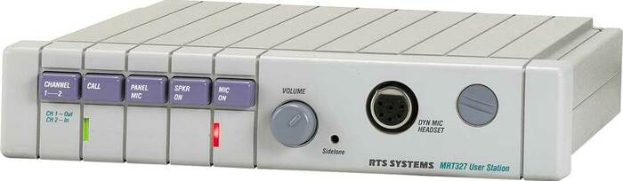 RTS MRT-327 A4F 2-Channel User Station with A4F Headphone Connector MRT327/A4F