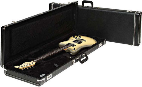 Fender 099-6101-306 Hardshell Stratocaster®/Telecaster® Electric Guitar Case in Black 099-6101-306