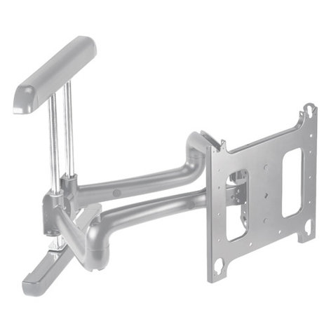 Chief Manufacturing PDRUS Flat Panel Wall Mount, Swing Arm, Silver PDRUS