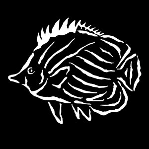 Apollo Design Technology MS-7003 Steel Gobo, Sea Tropical Fish MS-7003