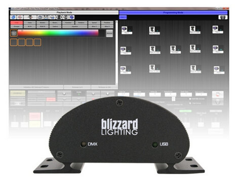 Blizzard EclipseDMX PC Based Single Universe Lighting Control Software With USB Interface