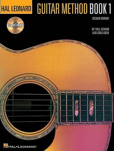 Hal Leonard 00699027 Guitar Method Book 1 w/CD 00699027