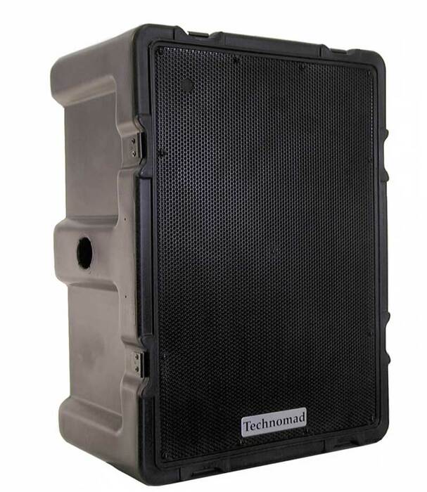 Technomad Noho C Tour Color 12" 2-Way Speaker with Gasked Lid, Handles, Weather Resistance & Color Choice NOHO-C-TOUR-COLOR