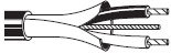 Belden 1800B-500-GRAY Wire, AES/EBU, 24AWG, 1pr, 500' 1800B-500-GRAY