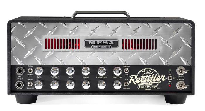 Mesa Boogie MINI-RECTIFIER-25 Mini Rectifier Twenty Five 25W 2 Channel Tube Guitar Amplifier Head