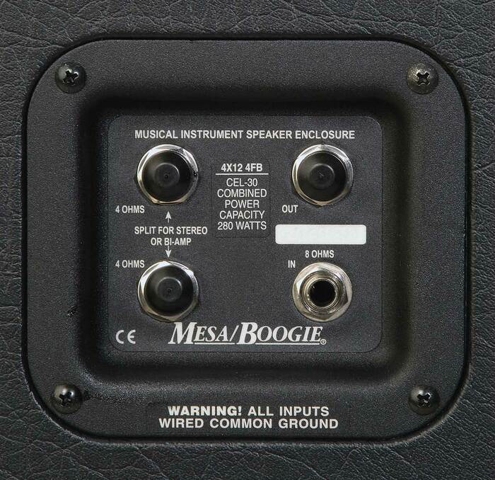 Mesa Boogie RECTIF-STNDRD-STRAIT Cab,Gtr,Standrd,Straight,4x12