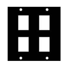 Middle Atlantic Products KEY-4 Quadruple-Connector UCP Module KEY-4