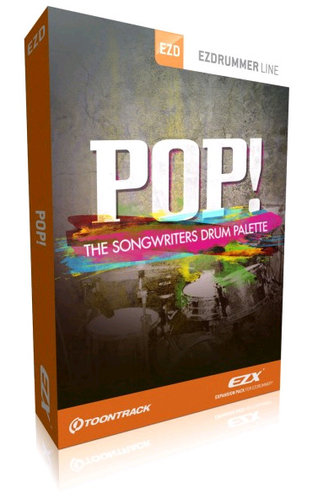 Toontrack Pop! EZX POP! Expansion for EZdrummer/Superior Drummer (Electronic Delivery) POP
