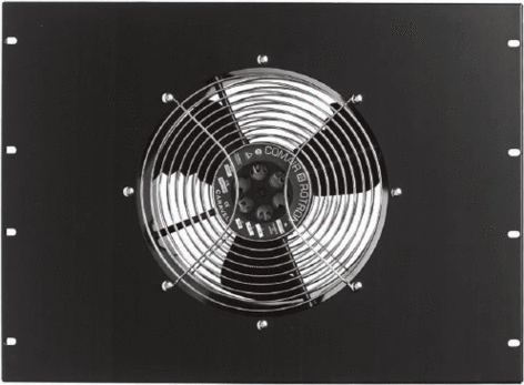 Lowell FT1-7 19” Panel with Turbo Fan (19" W x 7U) FT1-7