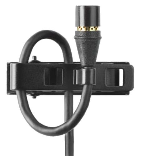 Shure MX150B/O-XLR XLR Omnidirectional Condenser Submini Lavalier Microphone, in Black MX150B/O-XLR