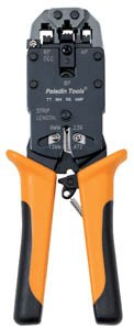 Paladin Tools 901014 All-in-One Ultra Telephone Tool for AMP (Tyco)-Type, 4-, 6-, 8-Position Modular Plugs PA901014