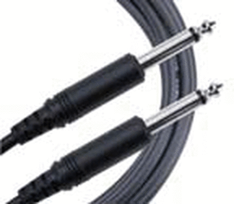 Mogami PP10-PUREPATCH Patch Cable, 1/4" TS - 1/4" TS, 10 Ft