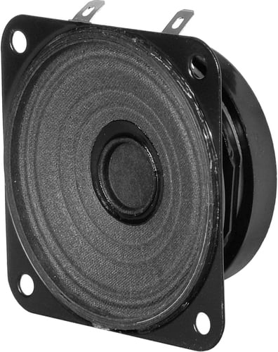 Quam 25C25Z45OT 2.5" Moisture-Resistant Speaker, 45 Ohm Impedance