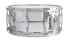 Ludwig LM402 Supra-Phonic 400 6.5x14" Snare Drum 400 Series Chrome Snare Drum