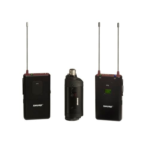 Shure FP135-G5 FP Wireless System with Bodypack and Plug-On Transmitters, 494-518 FP135-G5