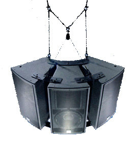 ATM/Adaptive Technologies FP-EVF1122-3X1-B FASPAC Planar Arraying System for Electro-Voice Loudspeakers FP-EVF1122-3X1-B