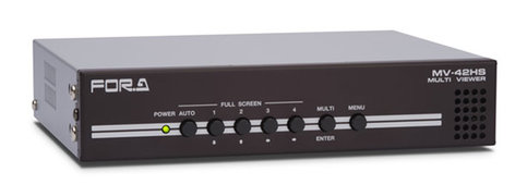 FOR-A Corporation MV-42HS HD/SD-SDI Quad Multi-Viewer MV-42HS
