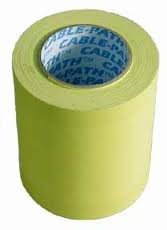 Rose Brand Cable Path Tape 30yd Roll Of 6" Wide Yellow Tape