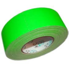 Rose Brand 2" W Chroma Green Gaffer's Tape 55 Yard Roll GAFFERS-2"-CHROMAGRN