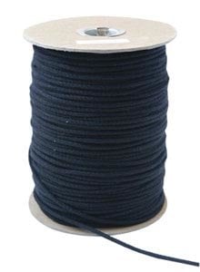 Rose Brand Waxed Tie Line 600' Roll Of Black Waxed Tie Line