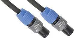 Pro Co 50-SPK12/2-SS 50' 12AWG Speakon to Speakon Speaker Cable 50-SPK12/2-SS
