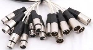 Pro Co MT24XFXM-09 9 ft. 24-Channel XLR-M to XLR-F Studio Patch Snake MT24XFXM-09