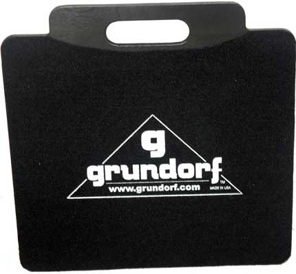 Grundorf 73-010 20.75"x20.75" Dolly Plate Cart With 4" Casters, 2 Brakes