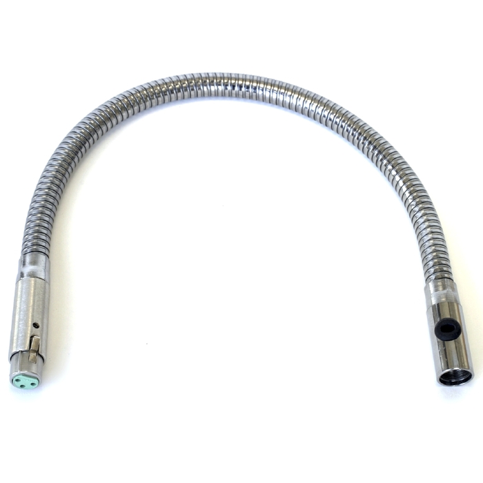 Shure G18-CN 18" Gooseneck With 3-pin Mini XLRF Connector, Chrome