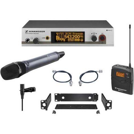 Sennheiser EW312/335-G3 Wireless Combo Microphone System with e835 Handheld & Bodypack Transmitters EW312/335-G3