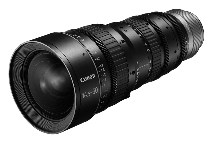 Canon 6141B002 CN-E 14.5-60mm T2.6 L S EF Mount Cinema Zoom Lens 6141B002