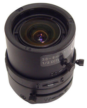 Speco Technologies VF3.58DC Lens, 3.5-8mm, DC, Auto Iris