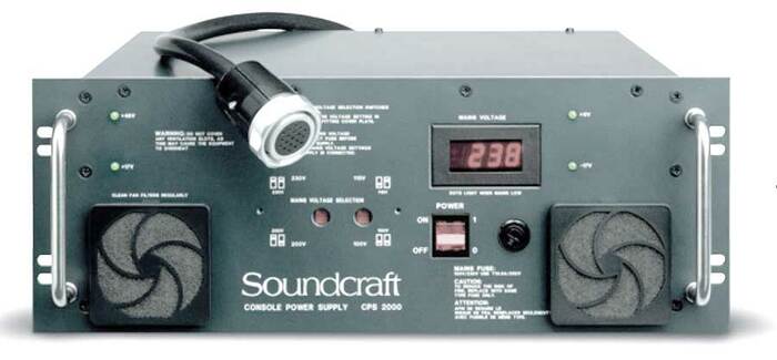 Soundcraft CPS2000 Replacement Power Supply For MH Series Mixers